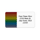 Search for transgender return address labels Rainbow