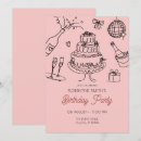 Search for cake and champagne invitations Party