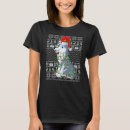 Search for wolf christmas tshirts Ugly