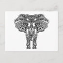 Search for indian style postcards Elephant