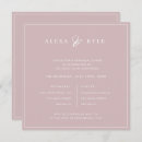 Search for blush rehearsal dinner invitations Classic