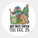 Search for dec 25 stickers Do not open