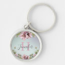 Search for peonies key rings Bridesmaid
