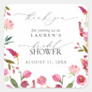 Search for garden bridal shower stickers Thank you