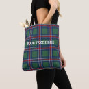 Search for tartan tote bags Green
