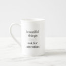 Search for beautiful things mugs Inspirational