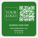 Search for business icon stickers Qr code