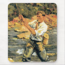 Search for fly fish mousepads Vintage