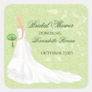 Search for damask bridal shower stickers Bride