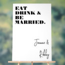 Search for eat drink and be married posters Modern
