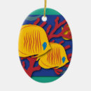 Search for sea life christmas tree decorations Coral reef