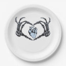 Search for halloween skeleton plates Gothic love