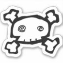 Search for dark kawaii stickers Goth