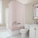 Search for blush pink shower curtains Minimalist