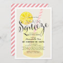 Search for lemonade bridal shower invitations Rustic