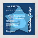 Search for five star invitations Boy