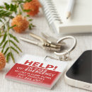 Search for alone square key rings Cat