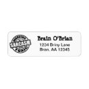 Search for quote return address labels Funny