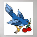 Search for bluebird art Vintage