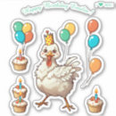 Search for happy birthday chickens crafts party Hen