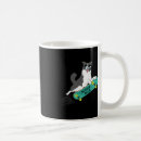 Search for funny dog skateboarding mugs Chill vibe
