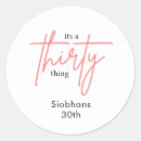 Search for its a thing stickers Birthday