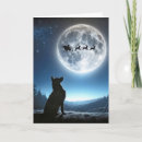 Search for moon christmas cards Winter