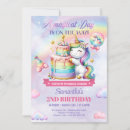 Search for gold unicorn birthday invitations Pink floral unicorn