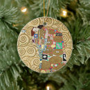 Search for art nouveau christmas tree decorations Gustav klimt