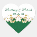 Search for shamrock heart stickers Lucky