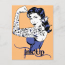 Search for vintage tattoo postcards Pinup