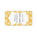 Search for sunflower address stickers Yellow