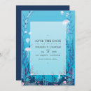 Search for under sea the save the dates Blue