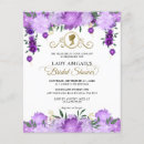 Search for lavender tea party invitations Gold