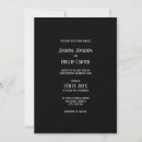 Search for black gold and silver invitations Simple