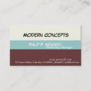 Search for concepts business cards Colours