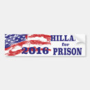 Search for hillary for prison bumper stickers 2016