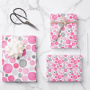 Search for polka dots wrapping paper Pink