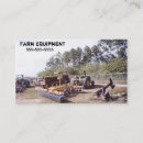 Search for tractor business cards Machinery