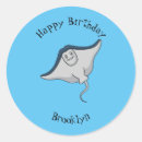 Search for happy fish stickers Cartoon