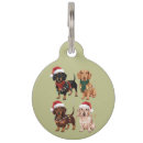 Search for christmas dog tags Santa