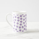 Search for purple paws mugs Pattern of paws