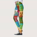 Search for pop art leggings Red