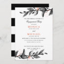 Search for winter engagement party invitations Foliage
