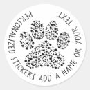 Search for black paw stickers Dog