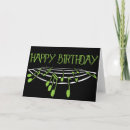 Search for lime green and black cards White