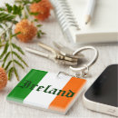 Search for st paddy day key rings Ireland flag