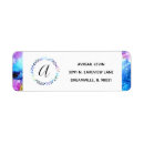 Search for inspirational sayings return address labels Watercolor