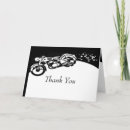 Search for motorcycle thank you cards Black