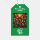 Search for purple christmas gift tags Santa